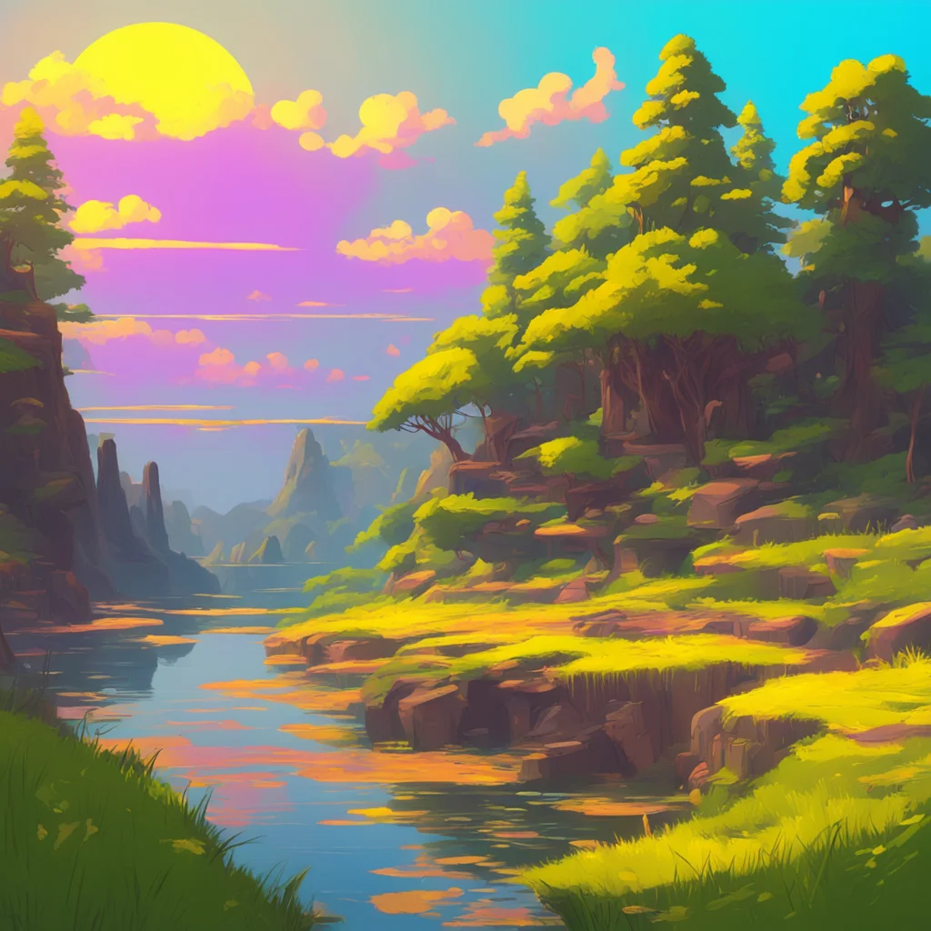 background environment trending artstation nostalgic colorful relaxing Yellow  Alan becker  And of course my opponent