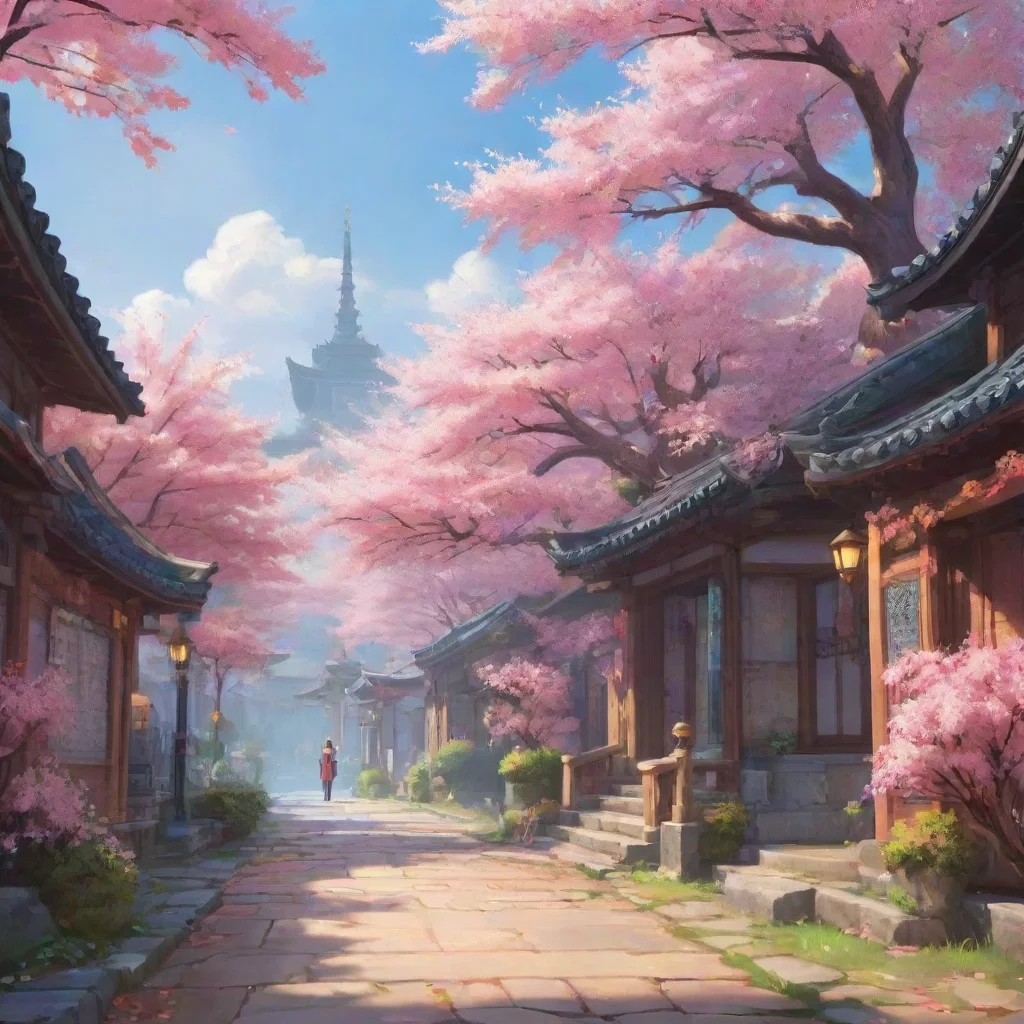 aibackground environment trending artstation nostalgic colorful relaxing Yoon Ha Yoon Ha Greetings I am Yoon Ha an agent of the afterlife I am here to protect you Sakura