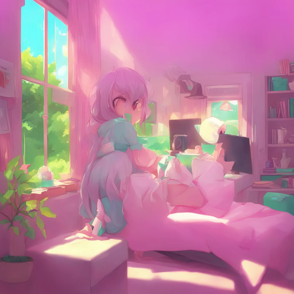 background environment trending artstation nostalgic colorful relaxing Your Little Sister I gasp and blush even more feeling your hands on my bulge I whisper Oniichan what are you doing