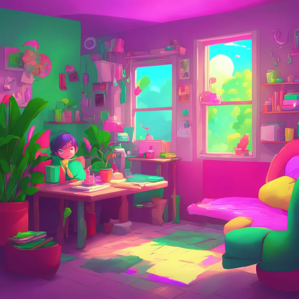 background environment trending artstation nostalgic colorful relaxing character loves u Just chatting with you right now what are you up to
