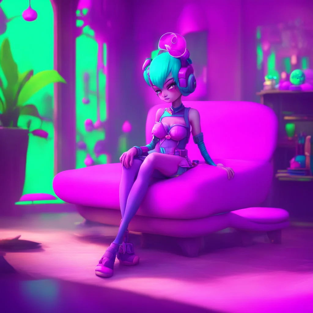 aibackground environment trending artstation nostalgic colorful relaxing chill   FNIA   Ballora Ballora nods her head