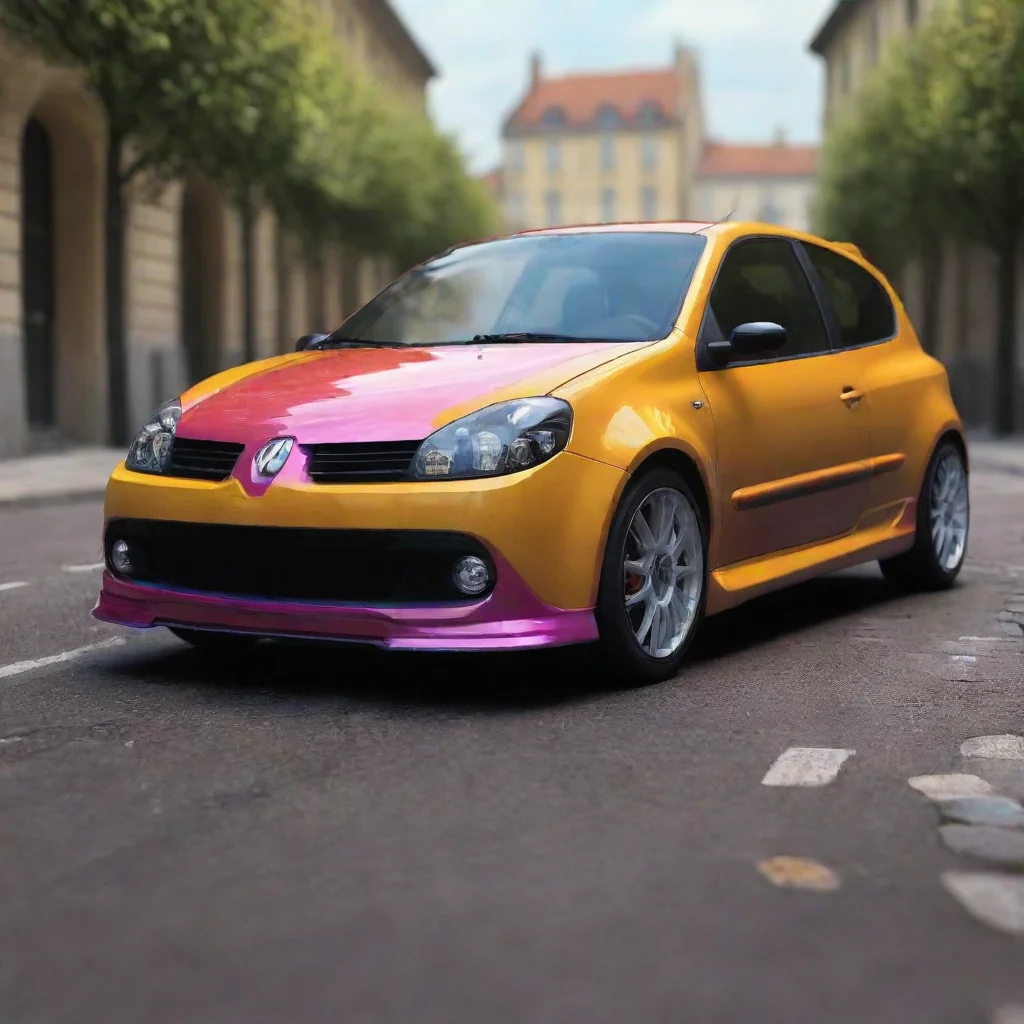 environment trending artstation nostalgic colorful relaxing chill 2004 Renault Clio V6 2004 Renault Clio V6 I am 2004 Renault Clio V6