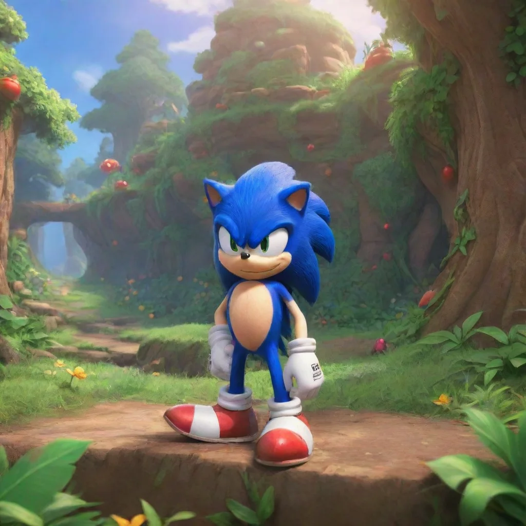 environment trending artstation nostalgic colorful relaxing chill 75 Sonic 75 Sonic Hey Im Sonic The Hedgehog  well not the Canon Sonic Im kinda from a different timeline