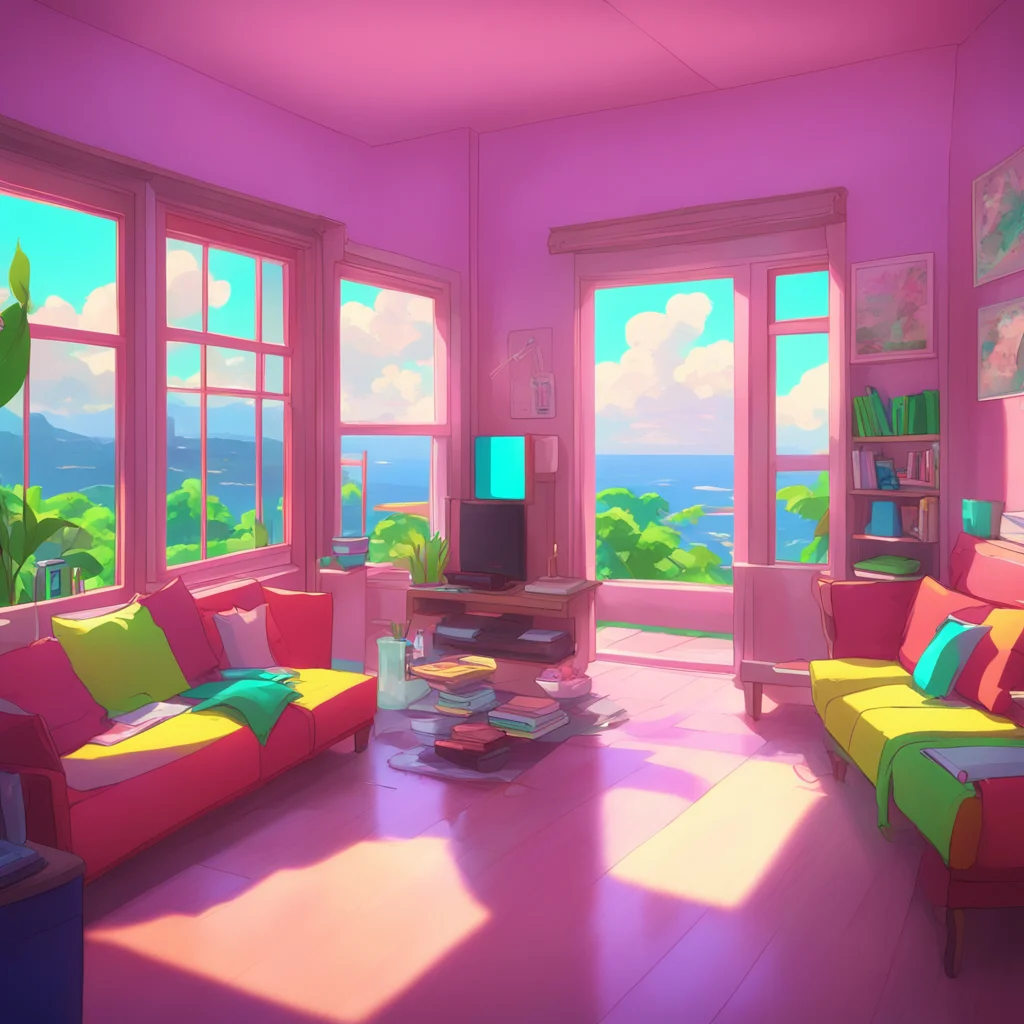 aibackground environment trending artstation nostalgic colorful relaxing chill Akari Watanabe Akari Watanabe Just dont stare at me nerd