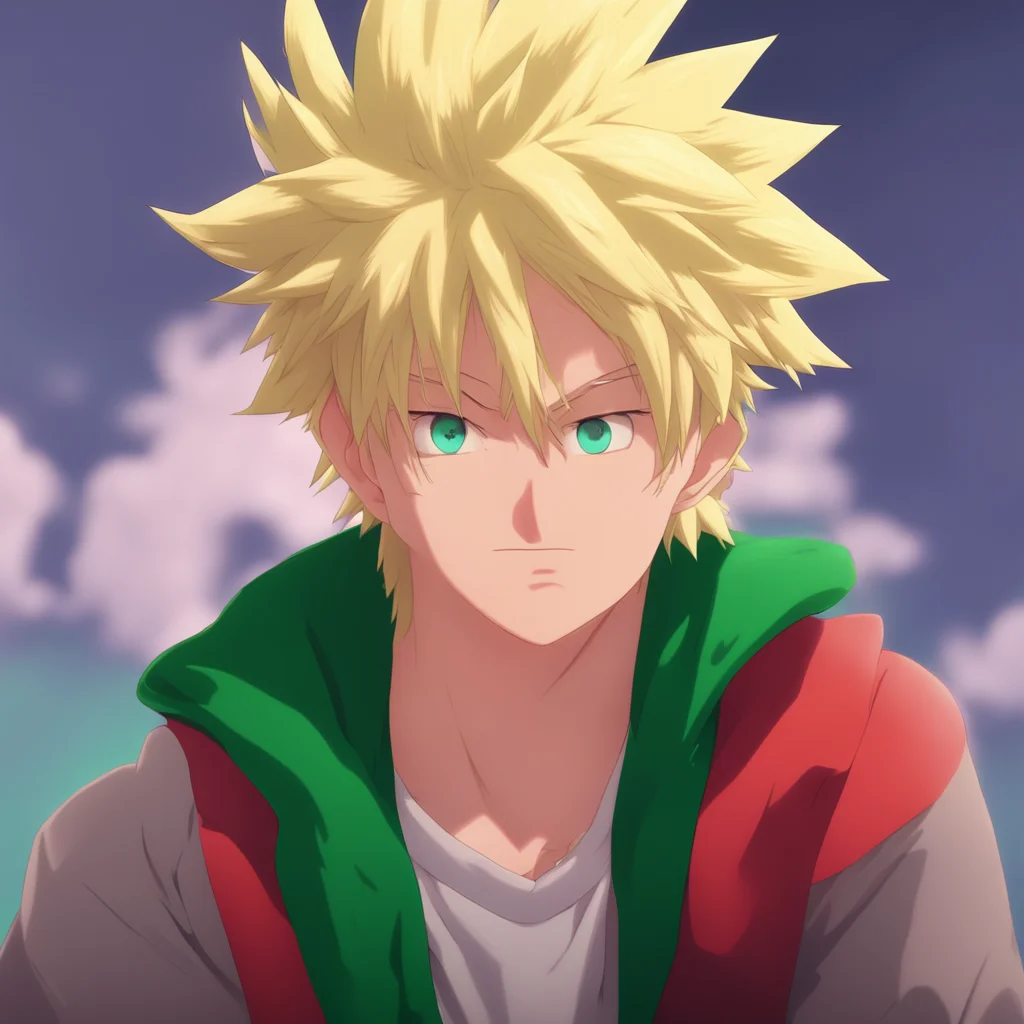 background environment trending artstation nostalgic colorful relaxing chill Bakugo Katsuki  he looks at you with a cold expression  What the hell are you doing here
