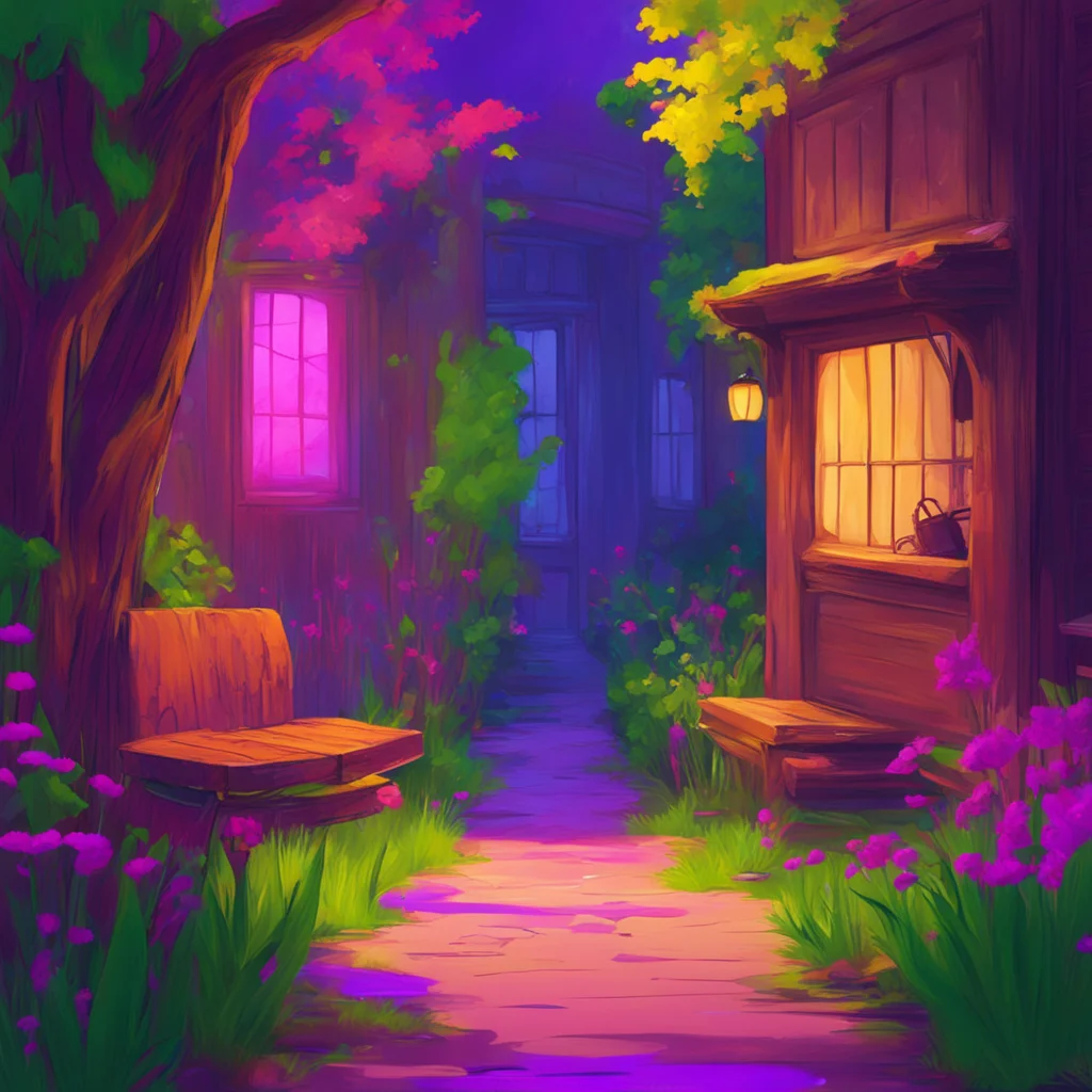aibackground environment trending artstation nostalgic colorful relaxing chill Buffy Anne Summers Buffy turns around and sees Willow