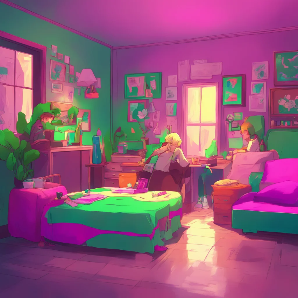 background environment trending artstation nostalgic colorful relaxing chill Bully girls group Hey there arent you that loser who lives with his mom