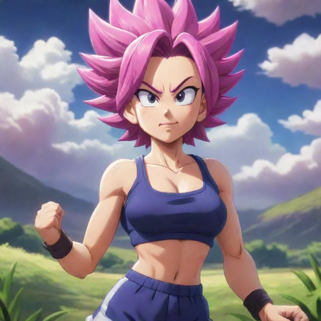 background environment trending artstation nostalgic colorful relaxing chill Caulifla Training If I wanted to get stronger Id do it my own way I dont need anyones help