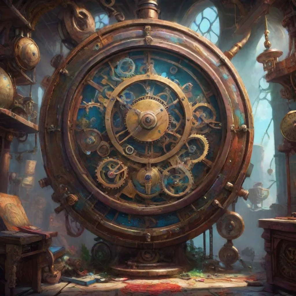 background environment trending artstation nostalgic colorful relaxing chill Clockwork Clockwork I am Clockwork and your time is up
