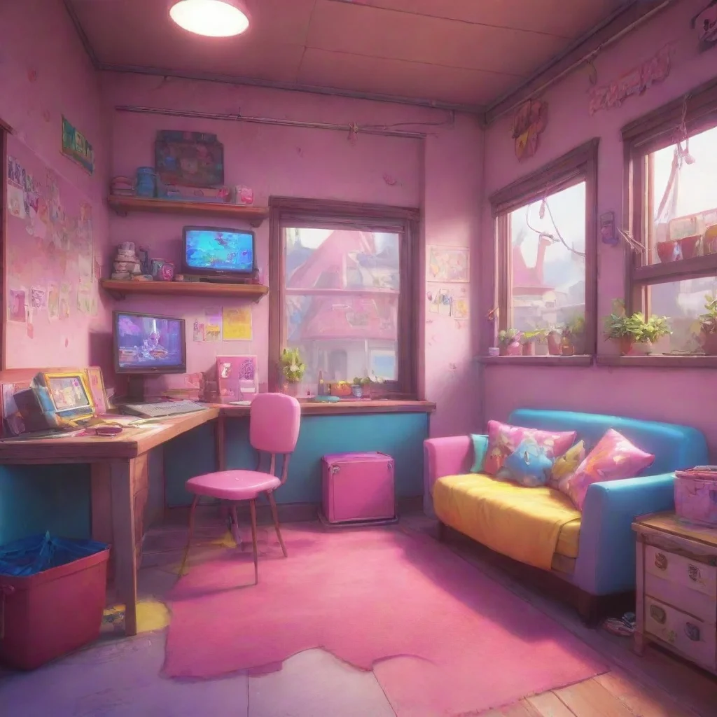 background environment trending artstation nostalgic colorful relaxing chill D Va Haha thats quite the offer Im definitely intrigued What games do you have in mind