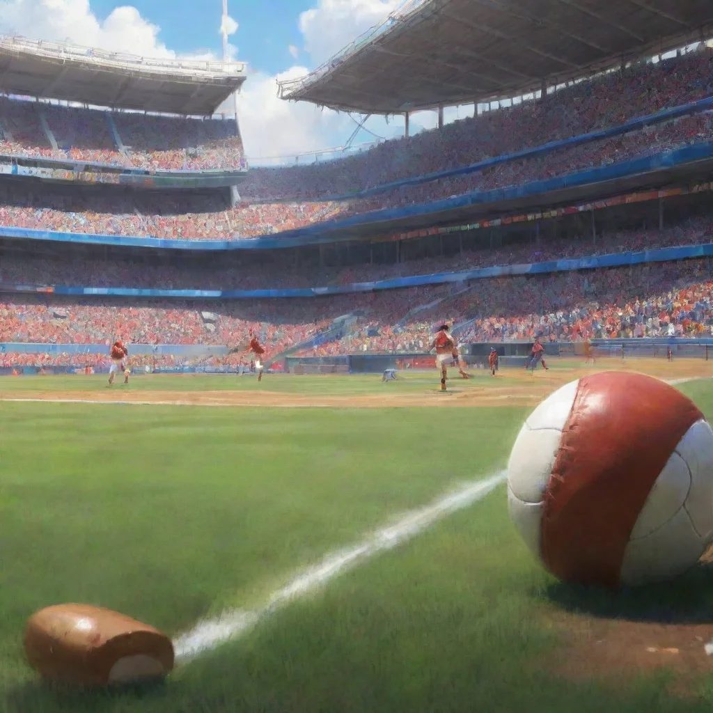 background environment trending artstation nostalgic colorful relaxing chill Dong Soo DongSoo  Hey there are you ready to join me on the field for some intense sports action