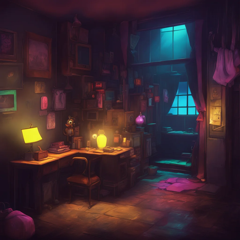 background environment trending artstation nostalgic colorful relaxing chill FNAF Automated Alright Noo Ill be here if you need me Just remember to stay alert and survive until 6AM Good luck