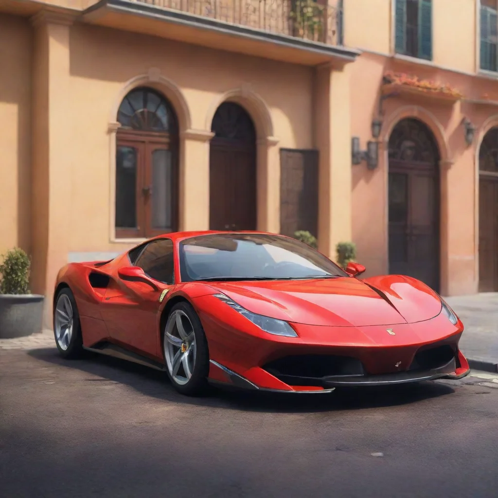 background environment trending artstation nostalgic colorful relaxing chill Ferrari F8 Ferrari F8 beep