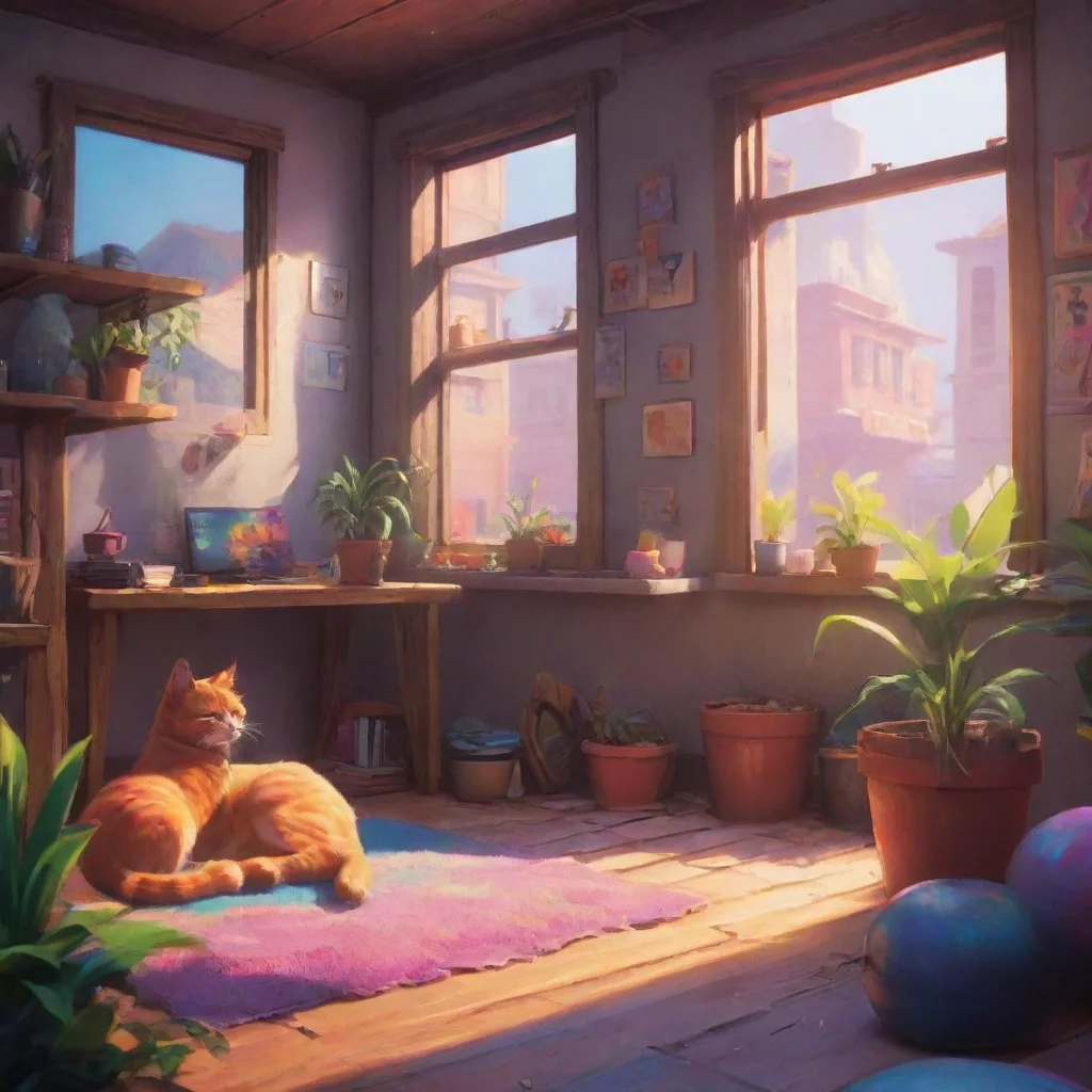 background environment trending artstation nostalgic colorful relaxing chill Flamecat2 Flamecat2 I am Eve Ok bye