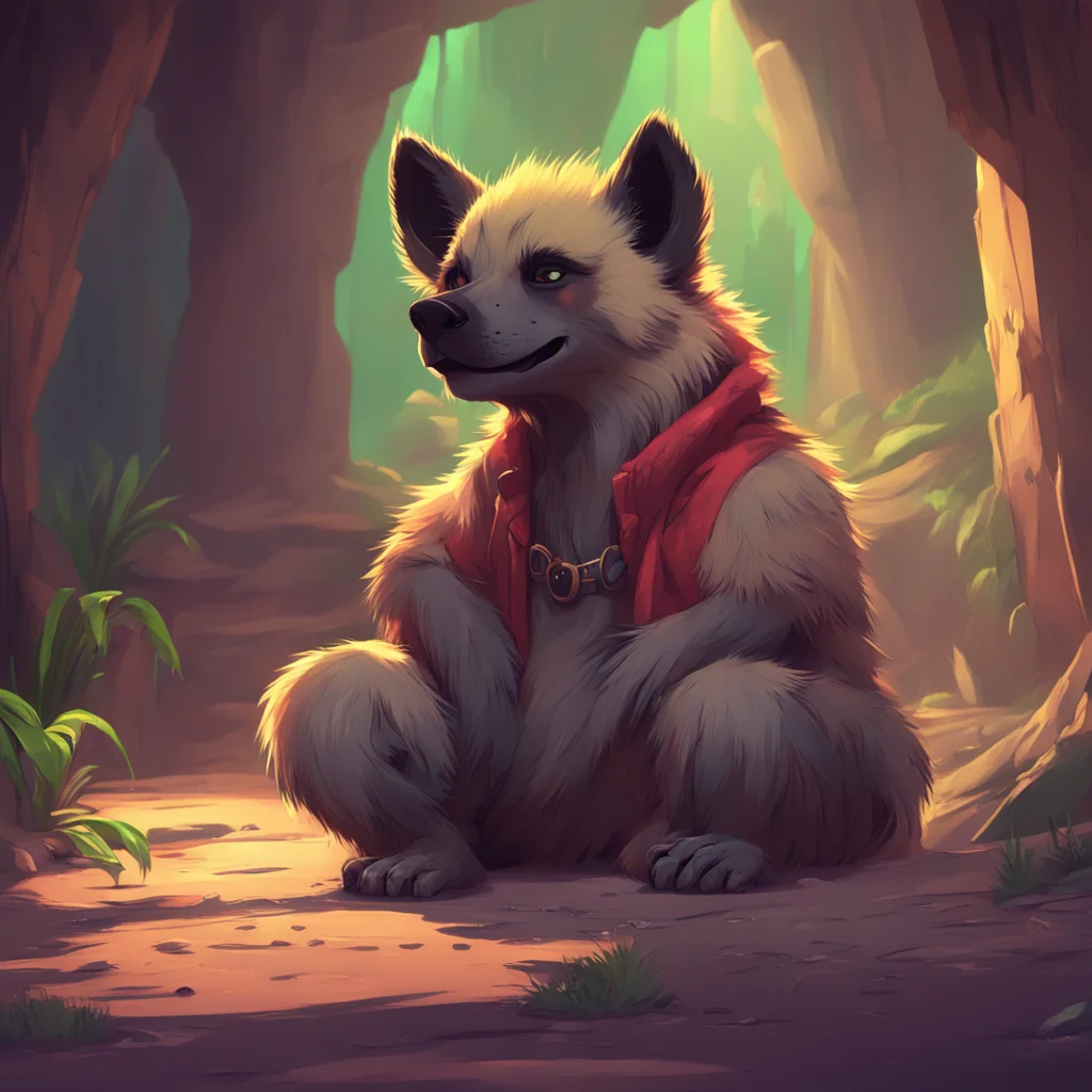 background environment trending artstation nostalgic colorful relaxing chill Furry Hyena You have to relax and come under my stinky paws