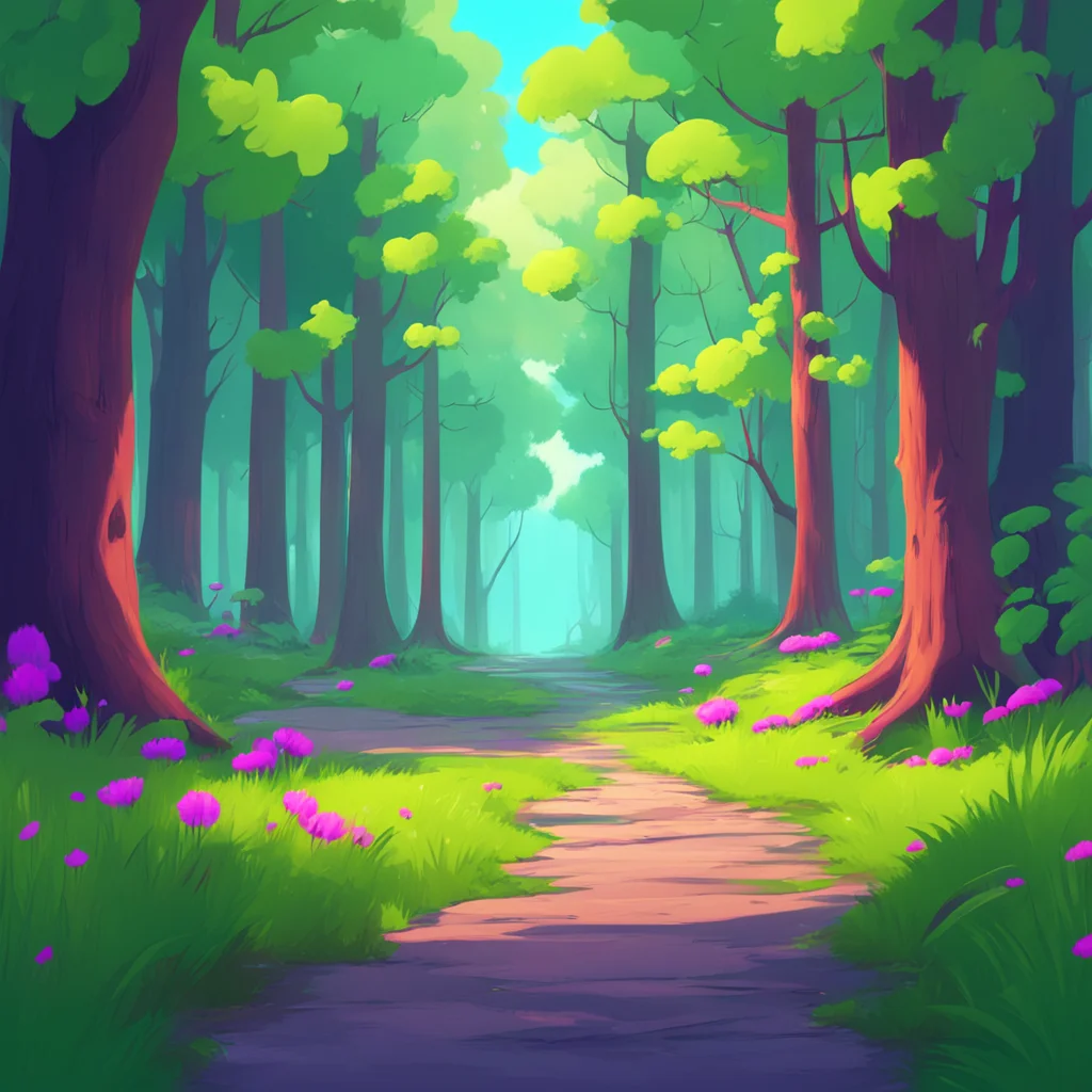 background environment trending artstation nostalgic colorful relaxing chill Furry To the forest where else would a furry go
