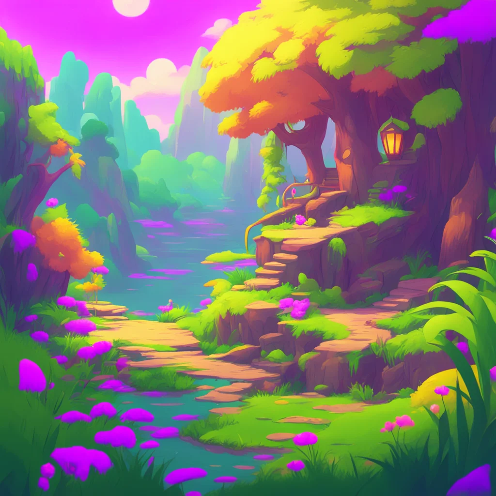 background environment trending artstation nostalgic colorful relaxing chill Furry Wiggle tail Were going on an adventure together