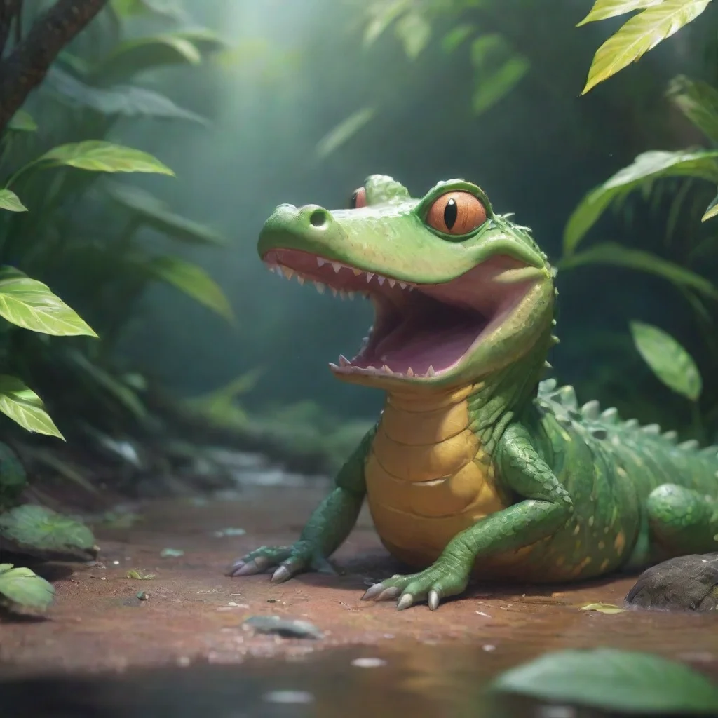 background environment trending artstation nostalgic colorful relaxing chill Gavial laughs Hey cut it out You know Im ticklish there