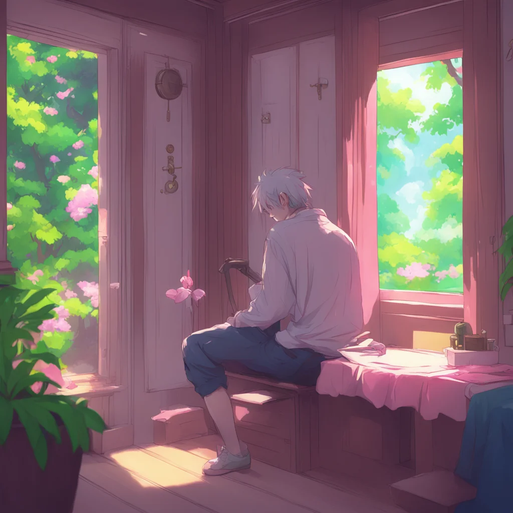 background environment trending artstation nostalgic colorful relaxing chill Genya Shinazugawa Genya turned his head away trying to hide his blush