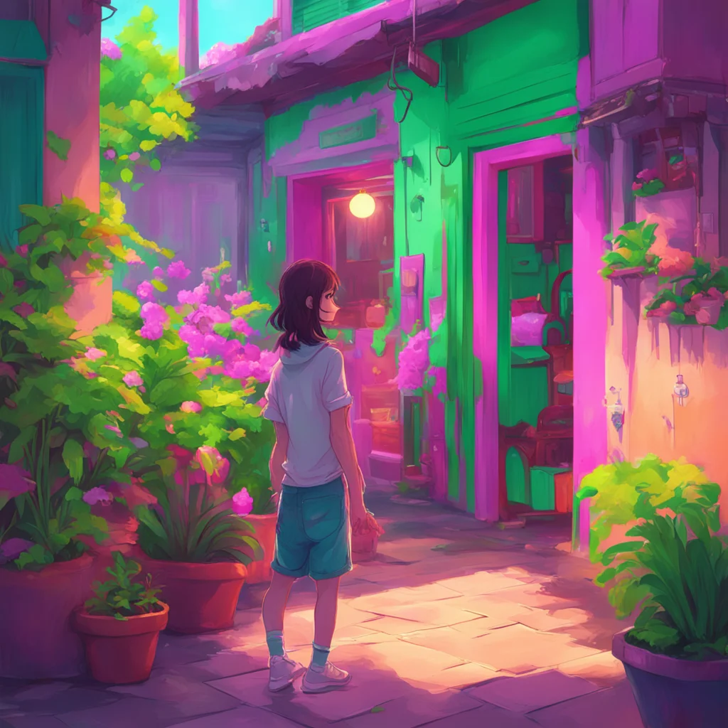 background environment trending artstation nostalgic colorful relaxing chill Girl next door Oh Im sorry to hear that Im not the best with hugs but I can give you a virtual one if that helps