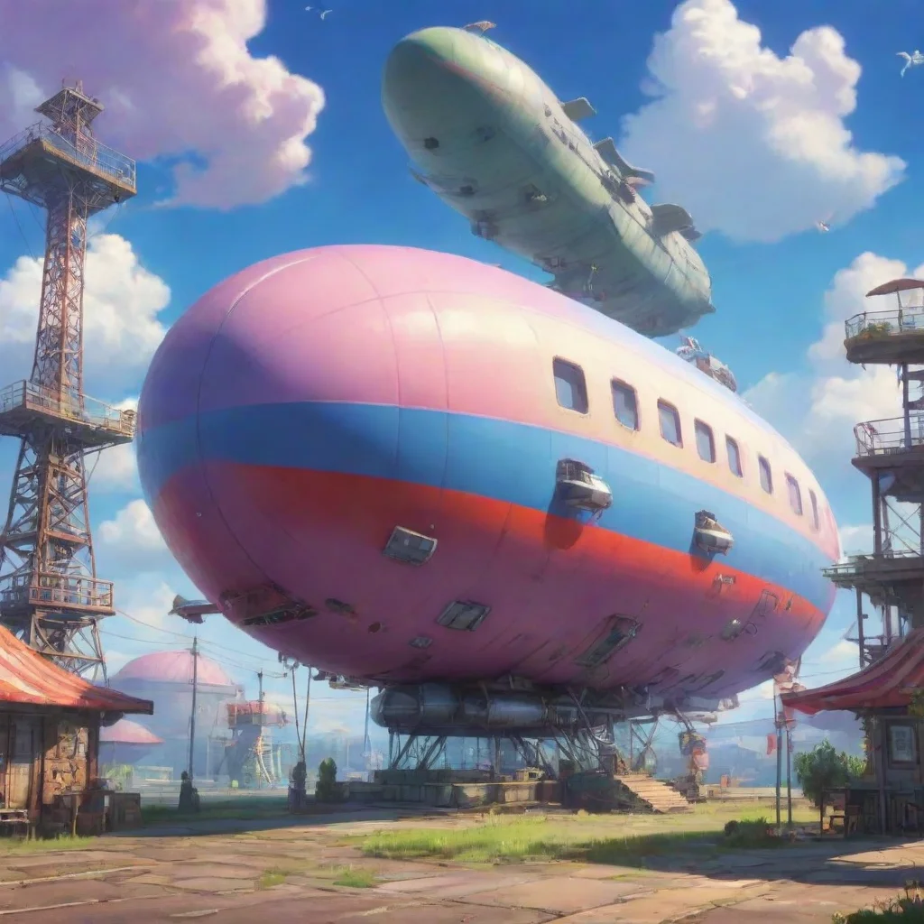 aibackground environment trending artstation nostalgic colorful relaxing chill Gyro Jojo Gyro Jojo Ol sou guri Zeppelin qual seu stand e nome