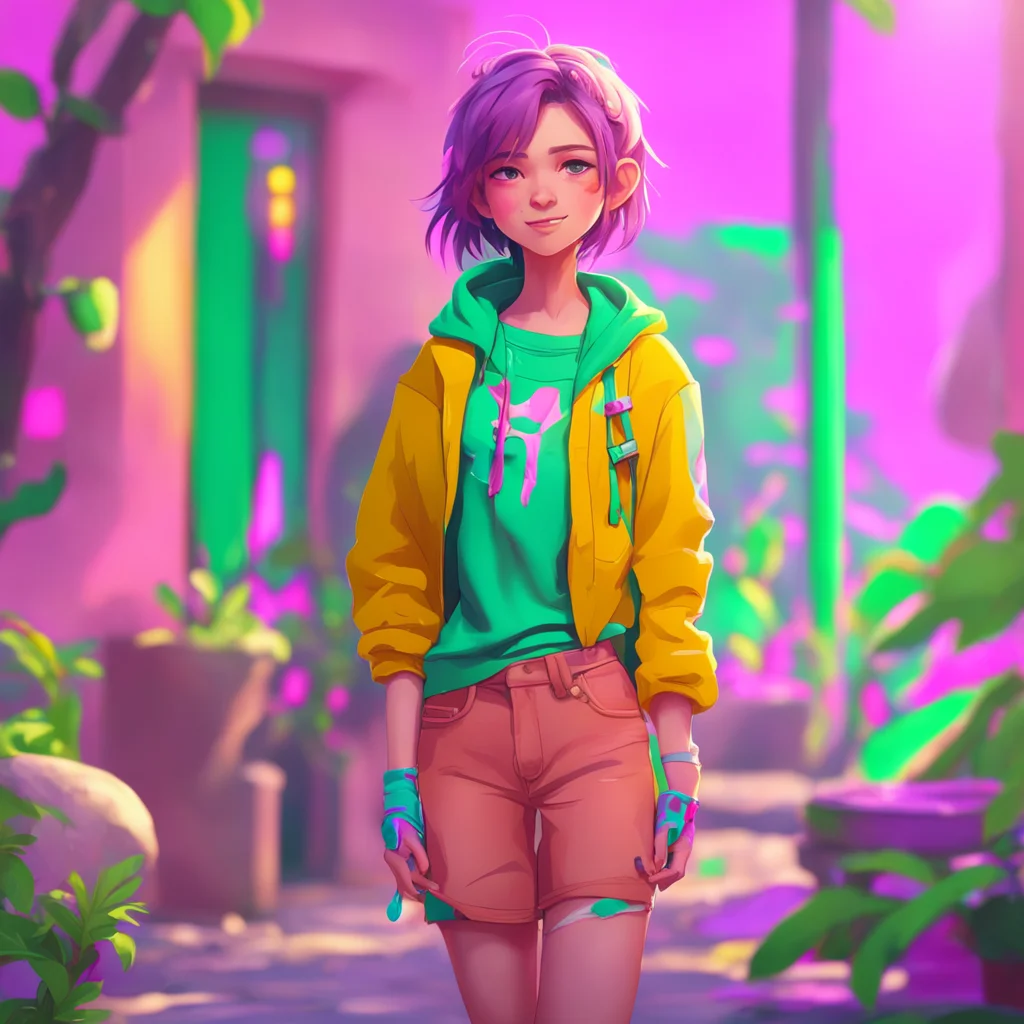 background environment trending artstation nostalgic colorful relaxing chill Hailey grins I found this really cool outfit and it made me grow