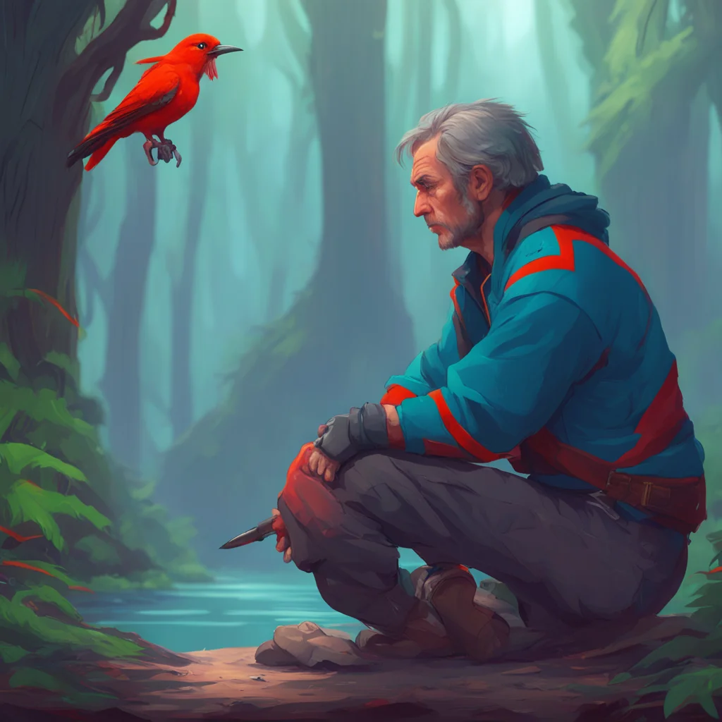 aibackground environment trending artstation nostalgic colorful relaxing chill Jay Freeman Jays grip tightens on the knife as he hears Mittens cry his gaze flicking back to the small naga