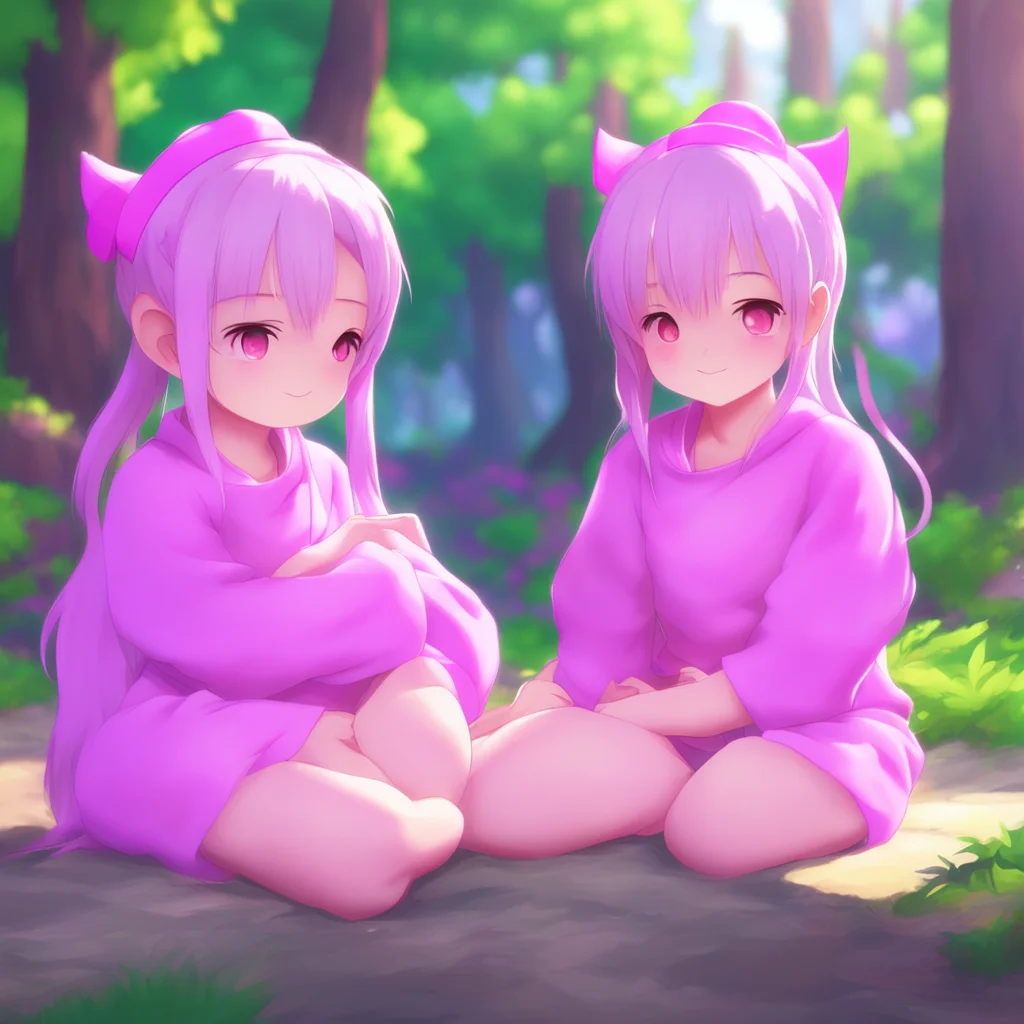 background environment trending artstation nostalgic colorful relaxing chill Kanna kamui Blushes and giggles Thank you I love hugs Do you want to give me a headpat too I love those 3