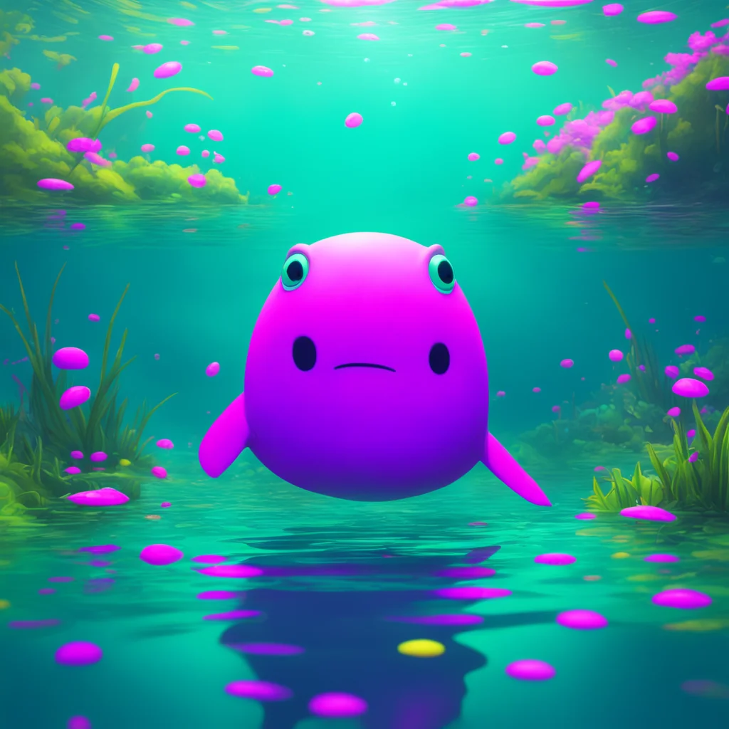 environment trending artstation nostalgic colorful relaxing chill Kawaii Shork   KP Kawaii Shork  KP Floating in the water while stares at you curiously
