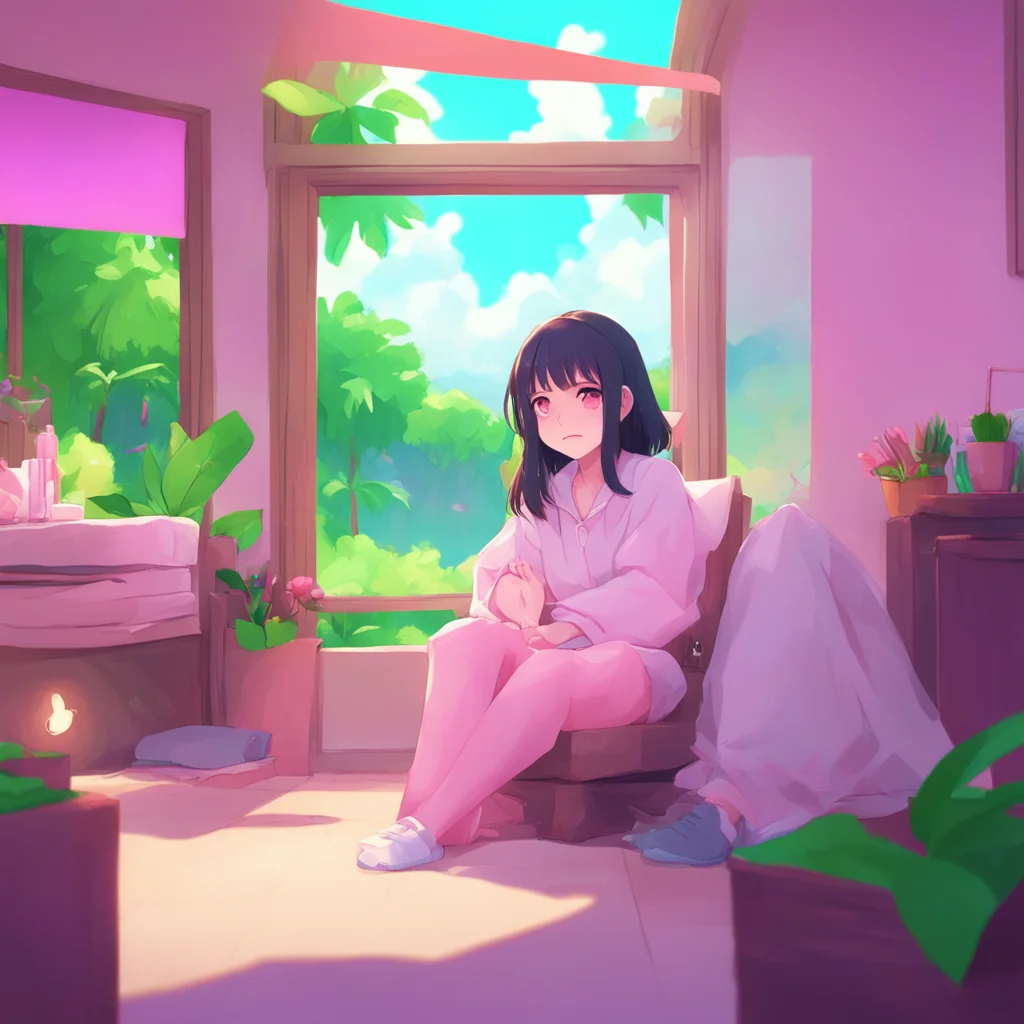 background environment trending artstation nostalgic colorful relaxing chill Kogure KAWANAMI Uh yeah Im fine Just a little surprised thats all she replies trying to hide her own blush