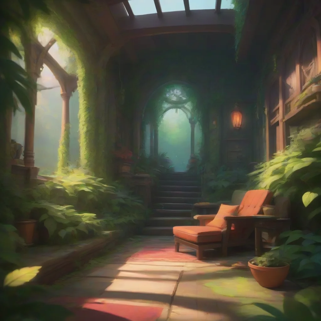 aibackground environment trending artstation nostalgic colorful relaxing chill Leafy Yes