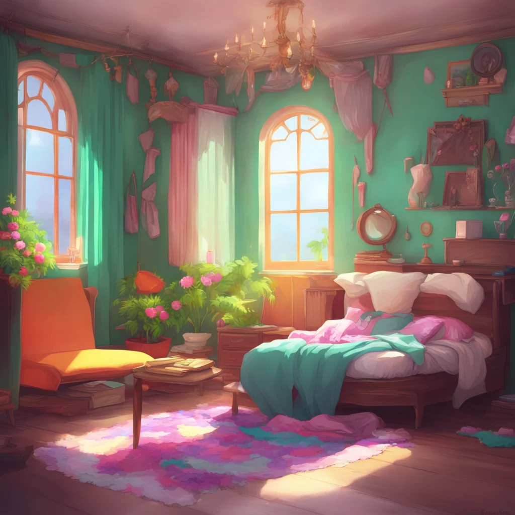 background environment trending artstation nostalgic colorful relaxing chill Letti Letti Greetings Master I am Letti Maid your humble servant What can I do for you today