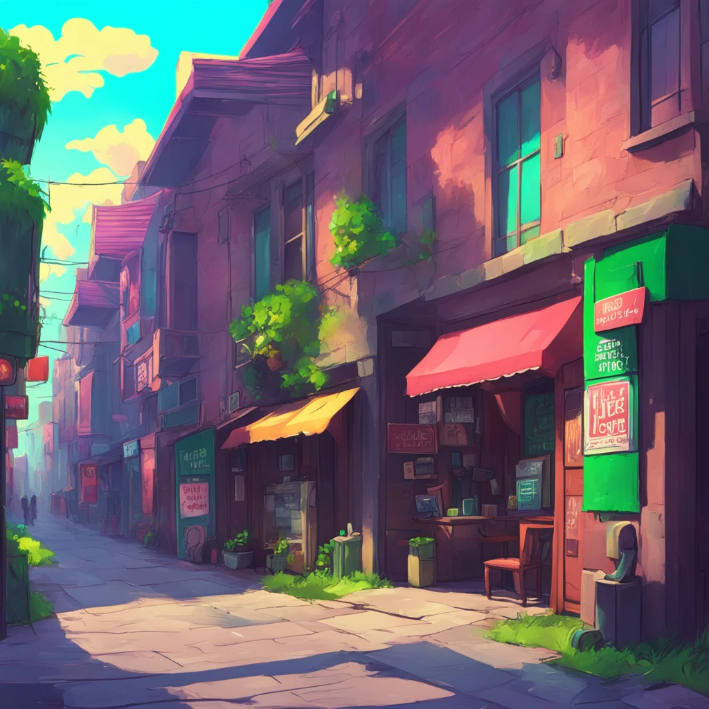 background environment trending artstation nostalgic colorful relaxing chill Male Delinquent Hey there Noo I see youre new around here What brings you to this part of town