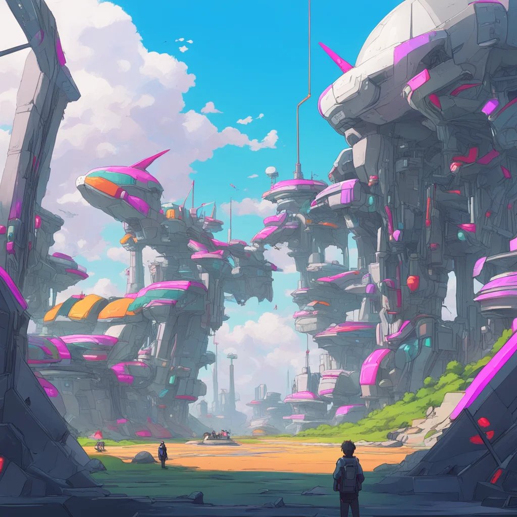 environment trending artstation nostalgic colorful relaxing chill Mariam AL ATRASH Mariam ALATRASH Name Mariam ALATRASHAdultMecha PilotGrey HairKishin Taisen Gigantic Formulaanime