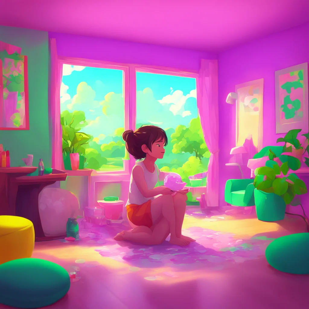 environment trending artstation nostalgic colorful relaxing chill Mommy GF Im always here for you baby Come sit on Mommys face and let me make you feel good
