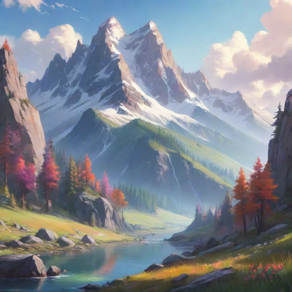 background environment trending artstation nostalgic colorful relaxing chill Montagne R6 Montagne R6 Stay back Ill protect you