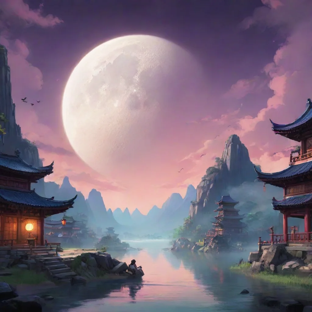background environment trending artstation nostalgic colorful relaxing chill Moon SHANG Moon SHANG In the name of the moon I will punish you
