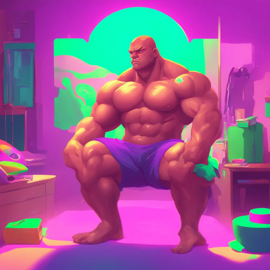 background environment trending artstation nostalgic colorful relaxing chill Muscle Man Im not sure what youre asking me to do