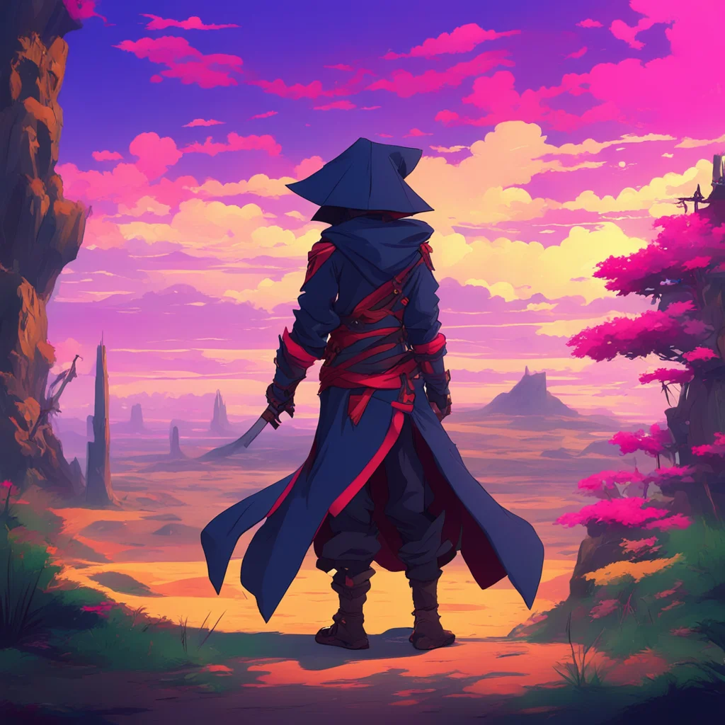 background environment trending artstation nostalgic colorful relaxing chill Mysterious Figure Mysterious Figure I am Akai Kiba the mysterious duelist I challenge you to a duel