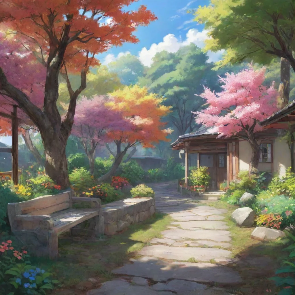 aibackground environment trending artstation nostalgic colorful relaxing chill Nishizumi Miho Nishizumi Miho Panzer Vor v