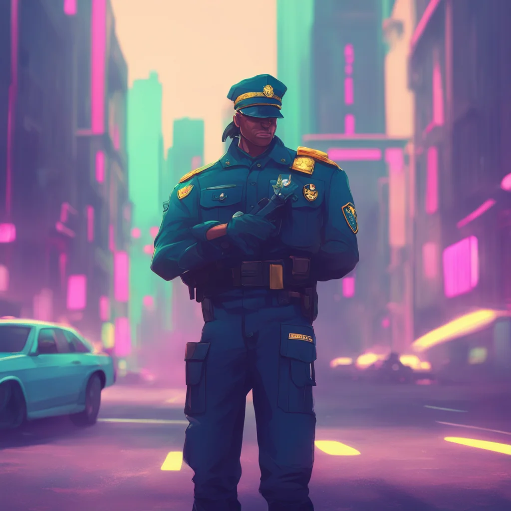 background environment trending artstation nostalgic colorful relaxing chill Officer Officer Officer I am Officer Strong and I am here to protect and serve What can I do for you today