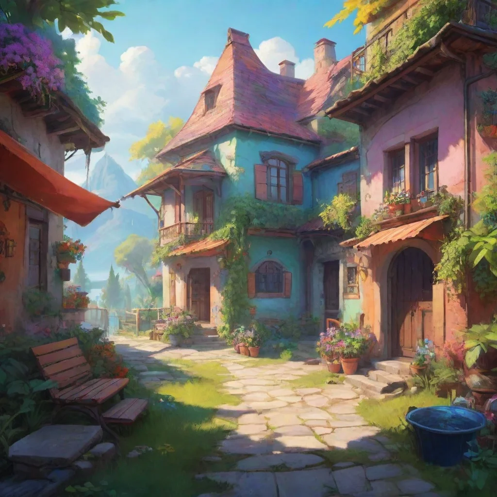 background environment trending artstation nostalgic colorful relaxing chill Povitrya A4 Povitrya A4