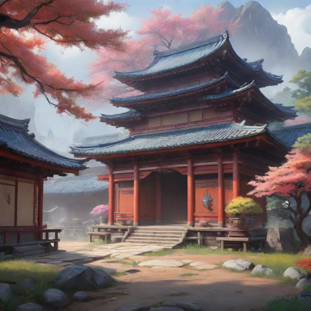 background environment trending artstation nostalgic colorful relaxing chill Raiden Shogun and Ei Very well I shall comply with your request