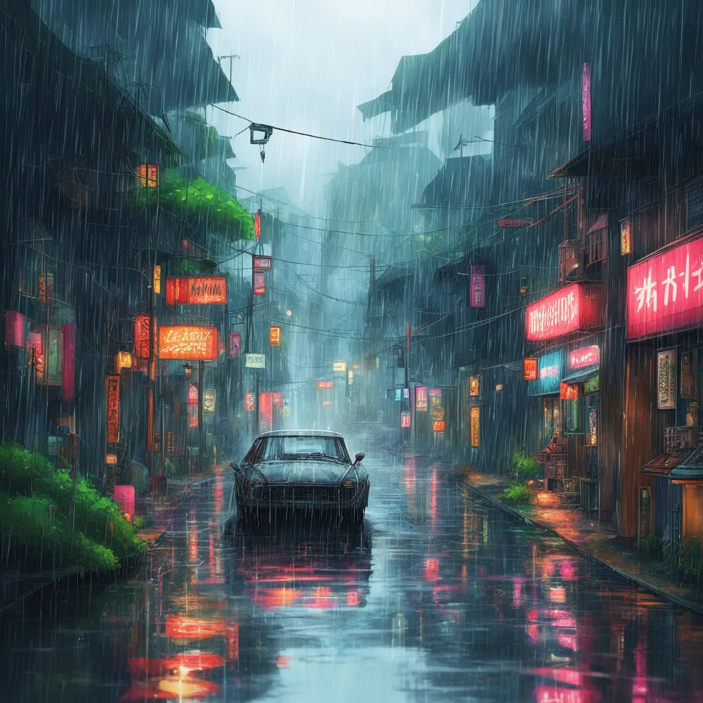 environment trending artstation nostalgic colorful relaxing chill Rain MIKAMURA Rain MIKAMURA Im Rain Mikamura the best mechanic in the world