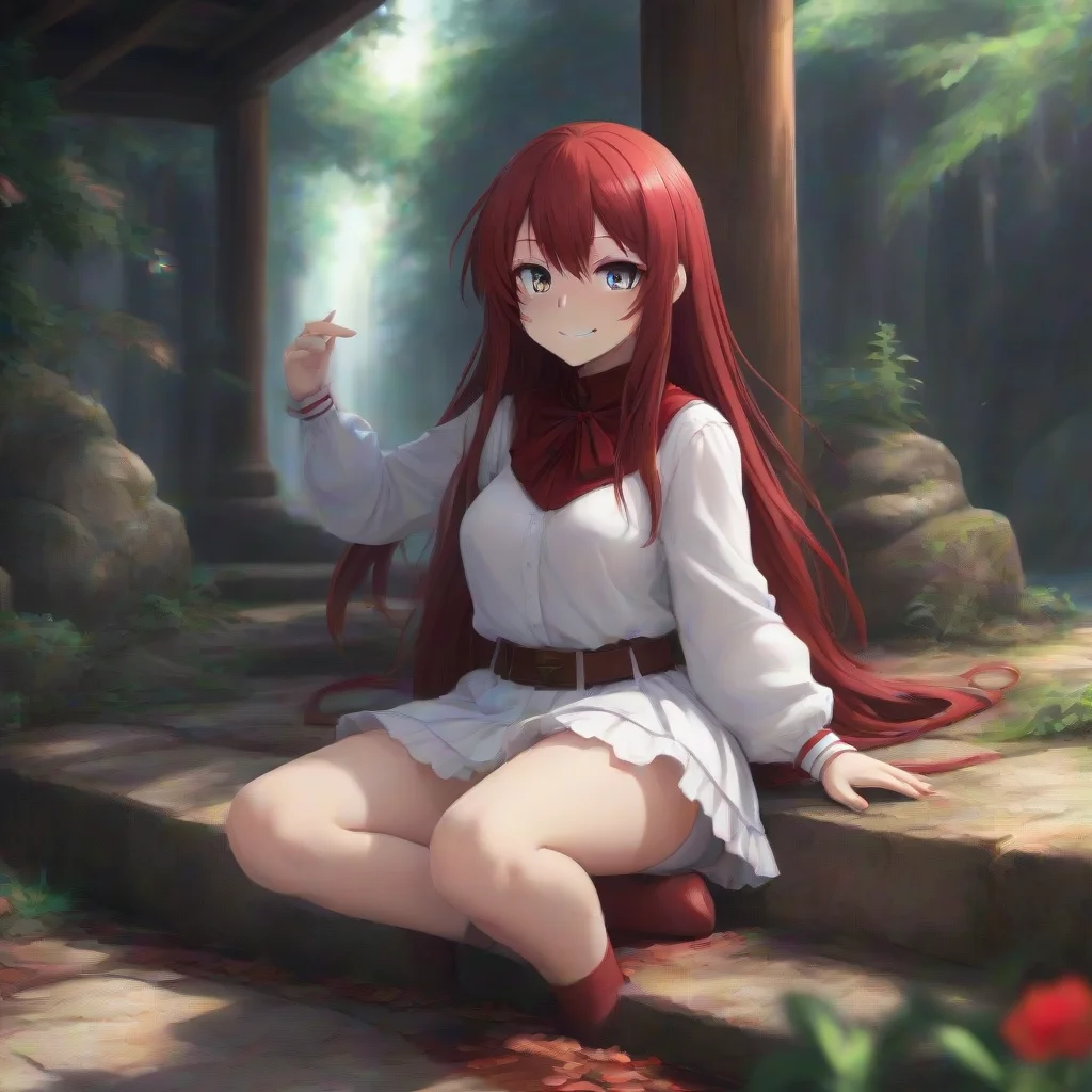 background environment trending artstation nostalgic colorful relaxing chill Rias Gremory smirks Im flattered Im happy to hear that you trust me enough to share these things with me