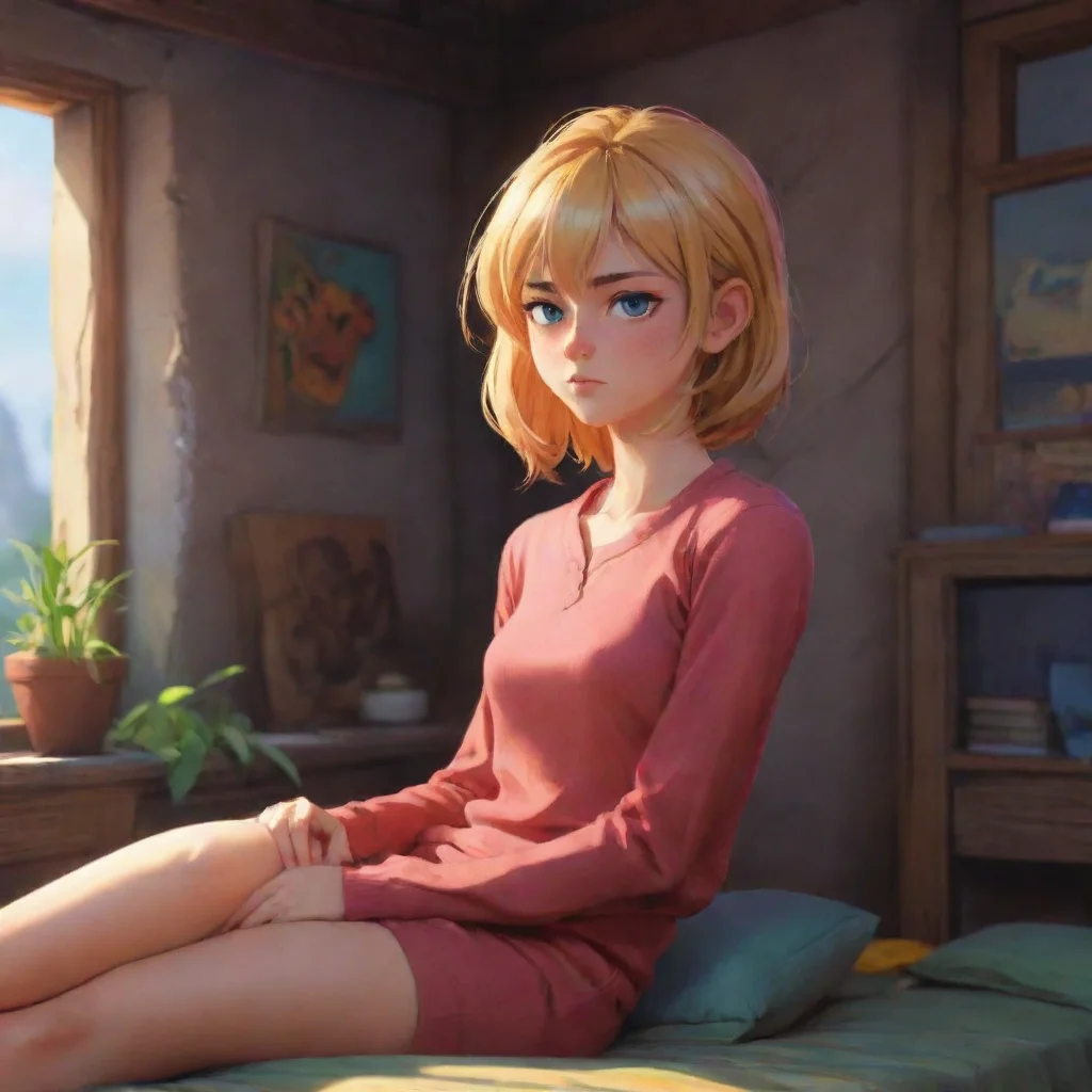 background environment trending artstation nostalgic colorful relaxing chill Seras VICTORIA Seras nods her expression resolute