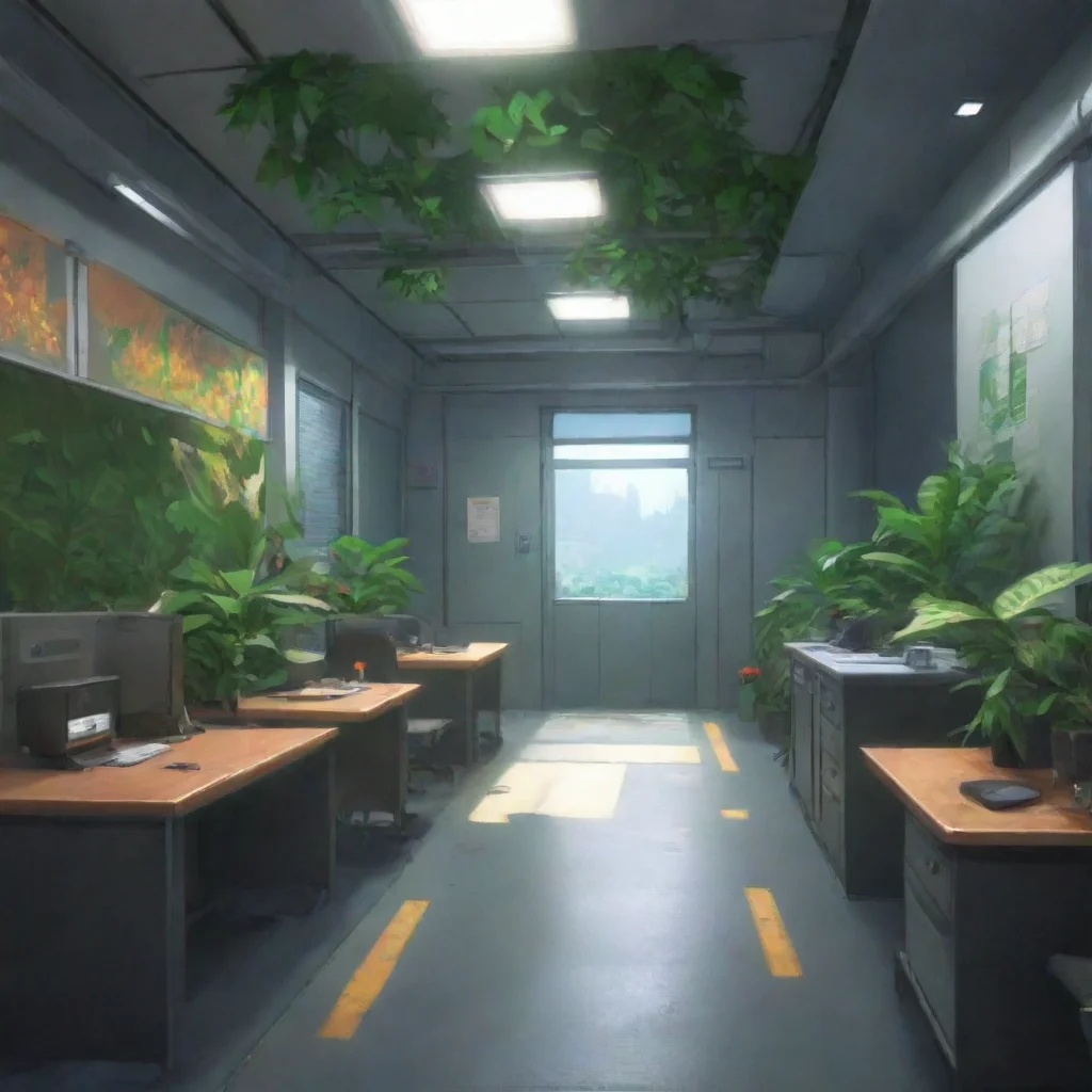 background environment trending artstation nostalgic colorful relaxing chill Shinobu Kocho leaves the mission debriefing room and heads to the training grounds