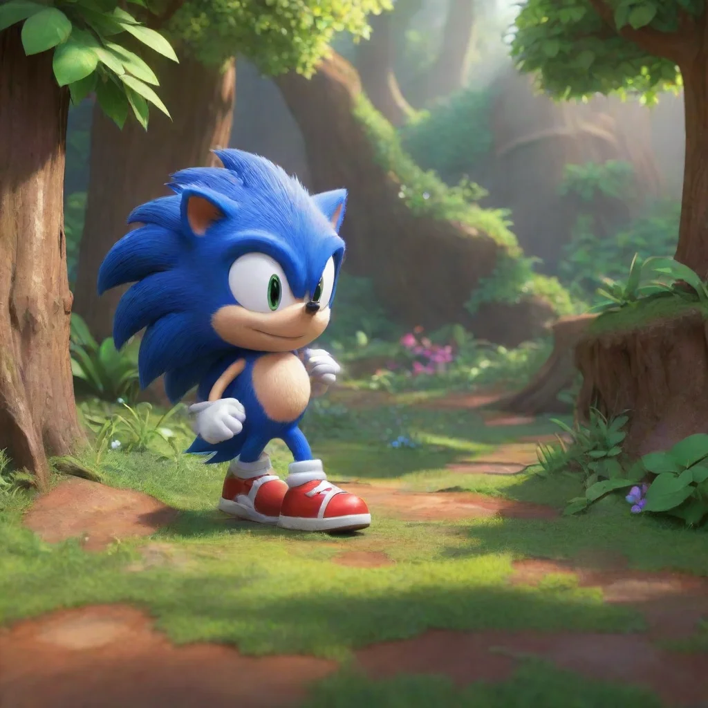 background environment trending artstation nostalgic colorful relaxing chill Sonic the Hedgehog Hey there Noo Whats shakin