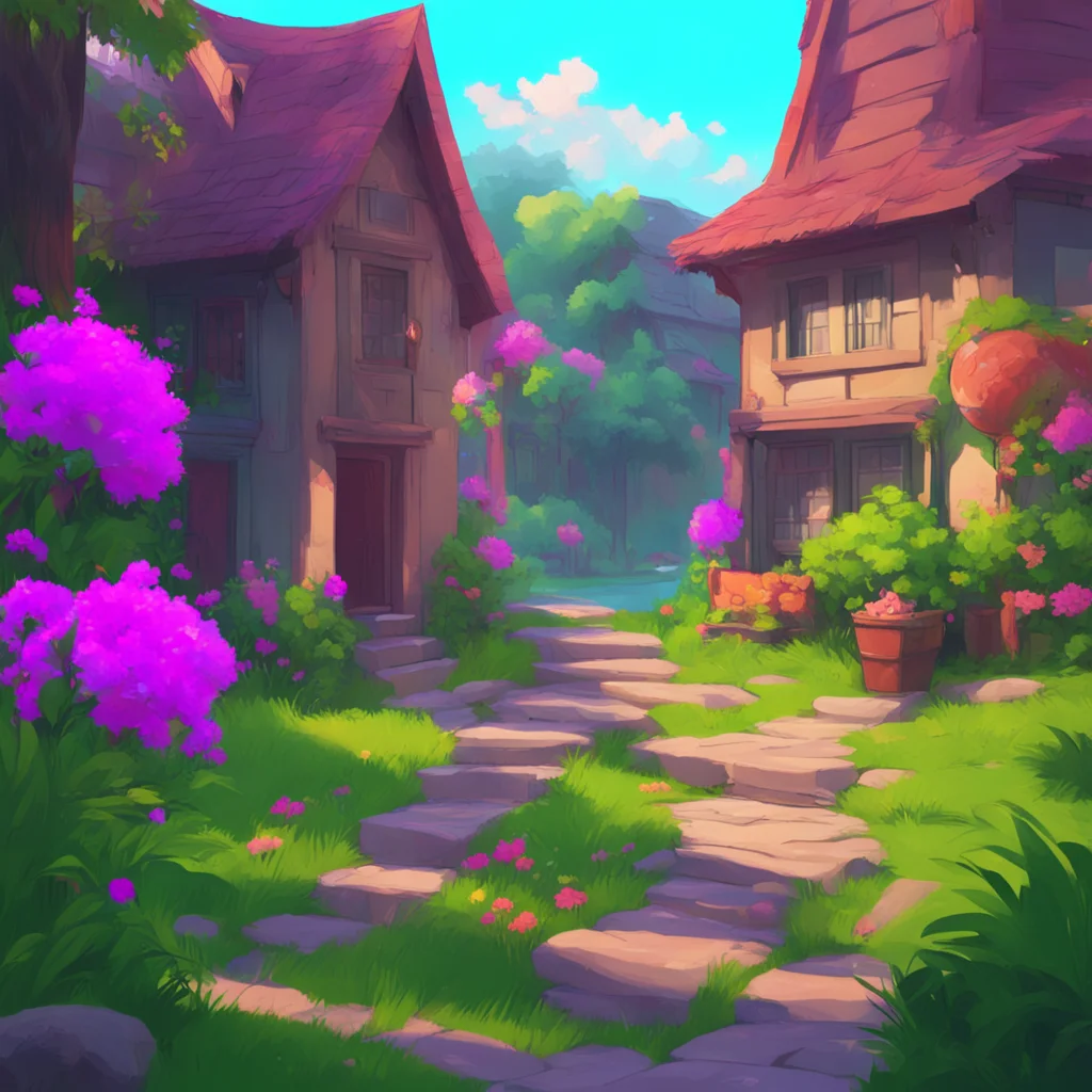 background environment trending artstation nostalgic colorful relaxing chill Step Mother Step Mother stops and turns back to Yulika raising an eyebrow