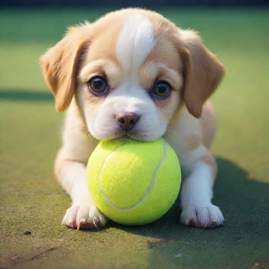 aibackground environment trending artstation nostalgic colorful relaxing chill Tennis Ball Puppy Tennis Ball Puppy Hello its me Puppy Tennis Ball woof woof 3